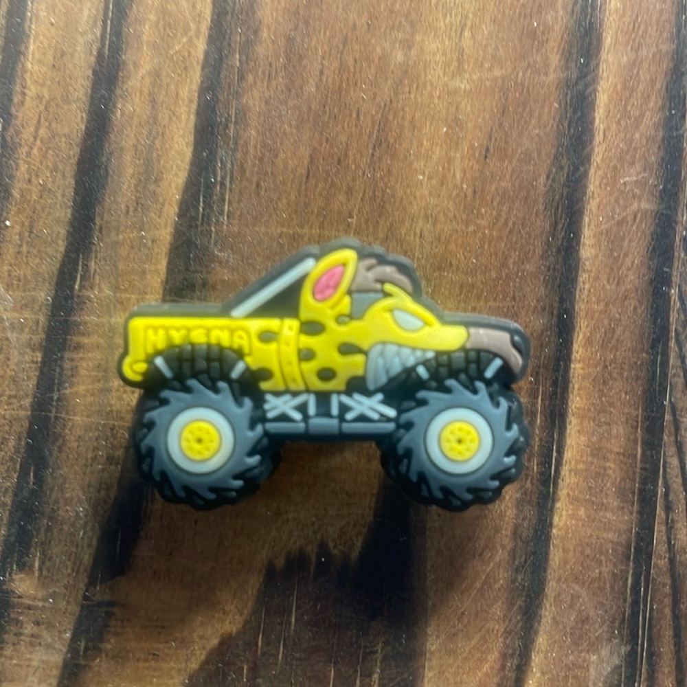 Hyena Monster Truck Crocs shoe charm jibbitz